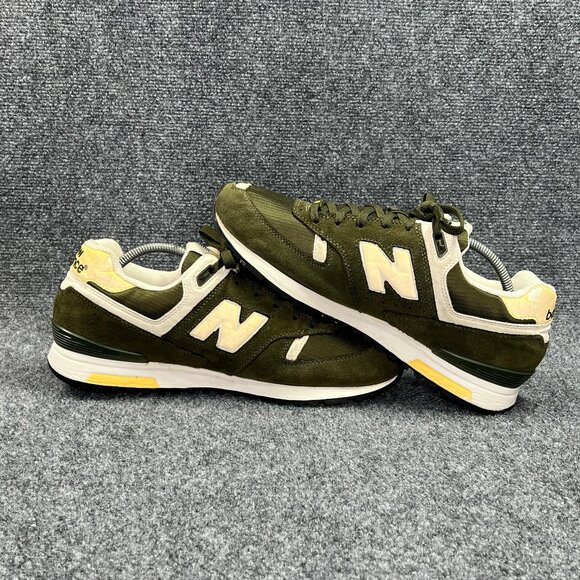 New Balance 578 Retro Athletic Shoes Men's Size 10.5 Green Suede Vintage Sneaker - Picture 11 of 16